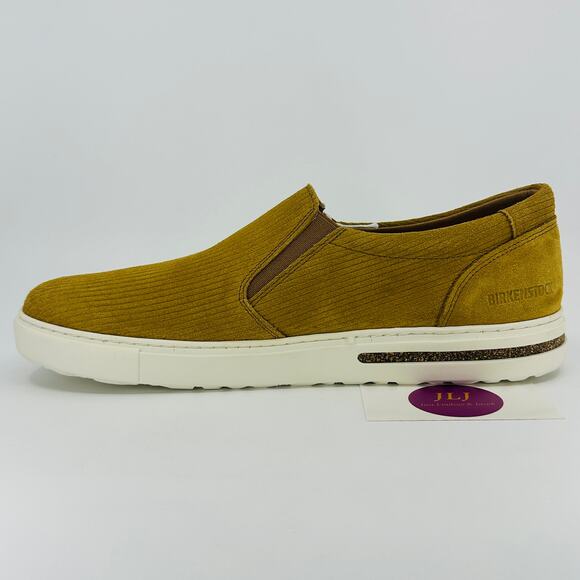Birkenstock Mens Oswego Cork Brown Suede Leather Slip On Sneakers Size 44/ 11 US main image 8